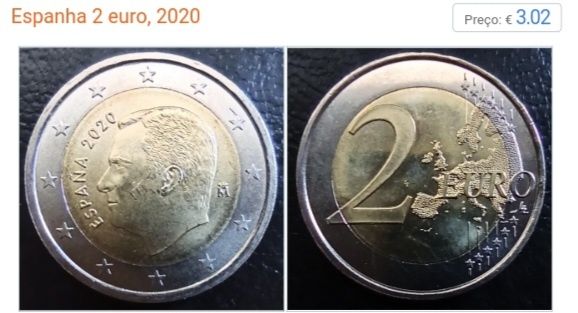 Moeda 2€, Espanha 2020