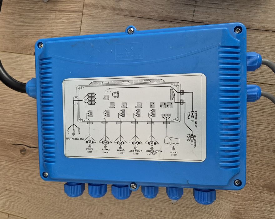 Sterownik jacuzzi. Używany 2 sezony