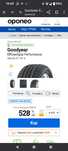 Nowe letnie opony 205/55 R17 Goodyear Efficientgrip Perf (kl. premium)