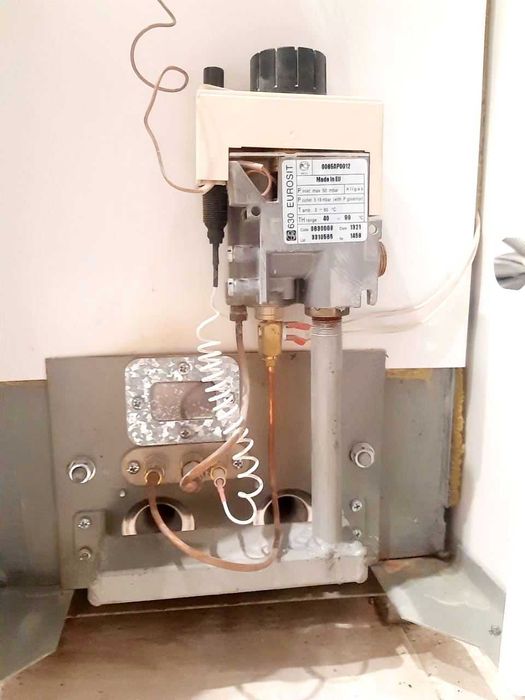 Газовий димохідний котел ATON Atmo 16E 16 кВт 160м² 2013 Газовый АТОН