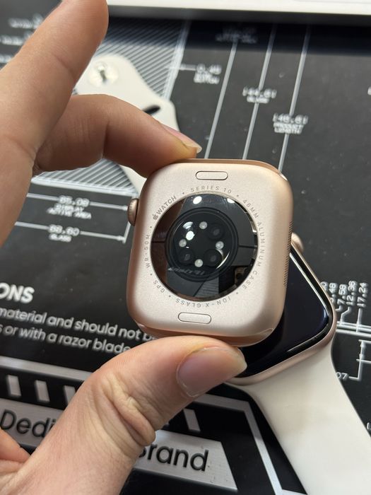 Apple watch 10 series 46mm rose gold 100% акумулятор + гарантія