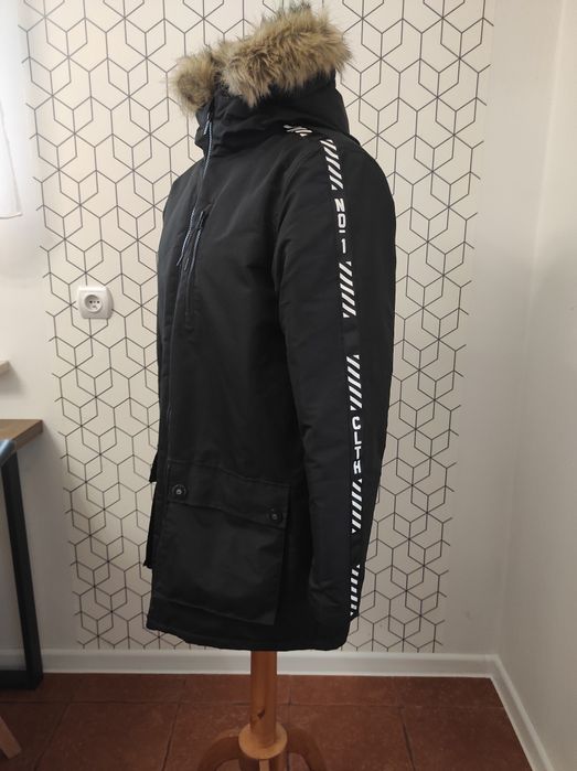 Ocieplana kurtka chłopięca parka Reserved