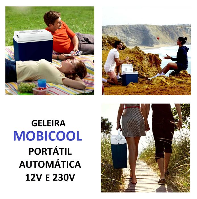 Geleira Portátil Automática 12V e 220V