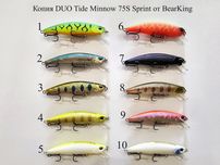 DUO Apex Vibe 100S,Tide Minnow Slim 140&175, Sprint 75 от BearKing