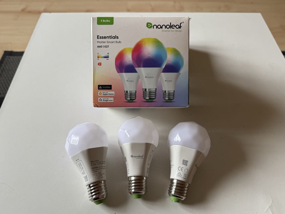 Nanoleaf Essentials Matter Smart Bulb 3 SZTUKI
