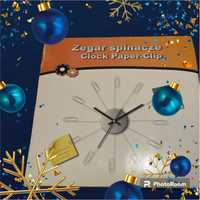 Zegar spinacze gadget factory