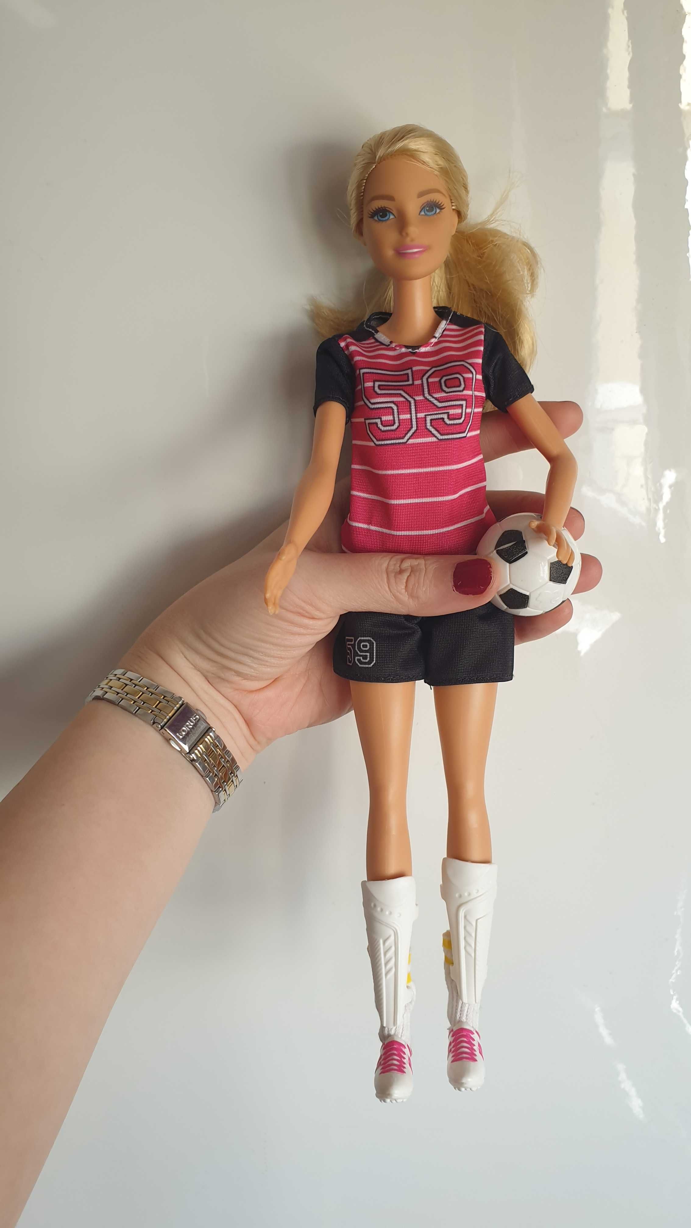 Lalka Barbie Piłkarka