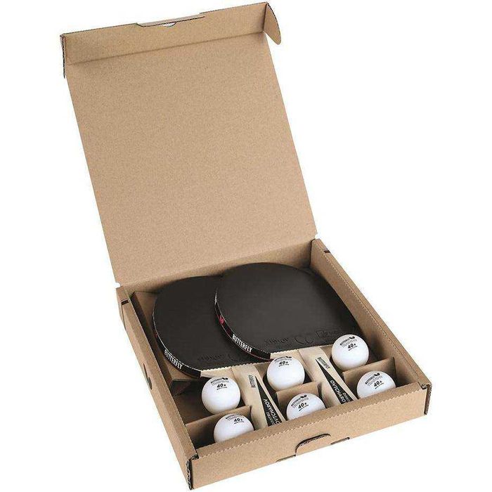 Paletki do tenisa stołowego BUTTERFLY 2 rakietki +6 piłeczek ping pong