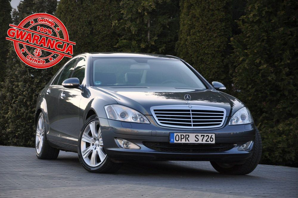 Mercedes-Benz Klasa S 3.0d(235KM)*Xenon*Navi*Skóry*El.Fotele*El.Kanapa*Wentylacja*Alu19"ASO