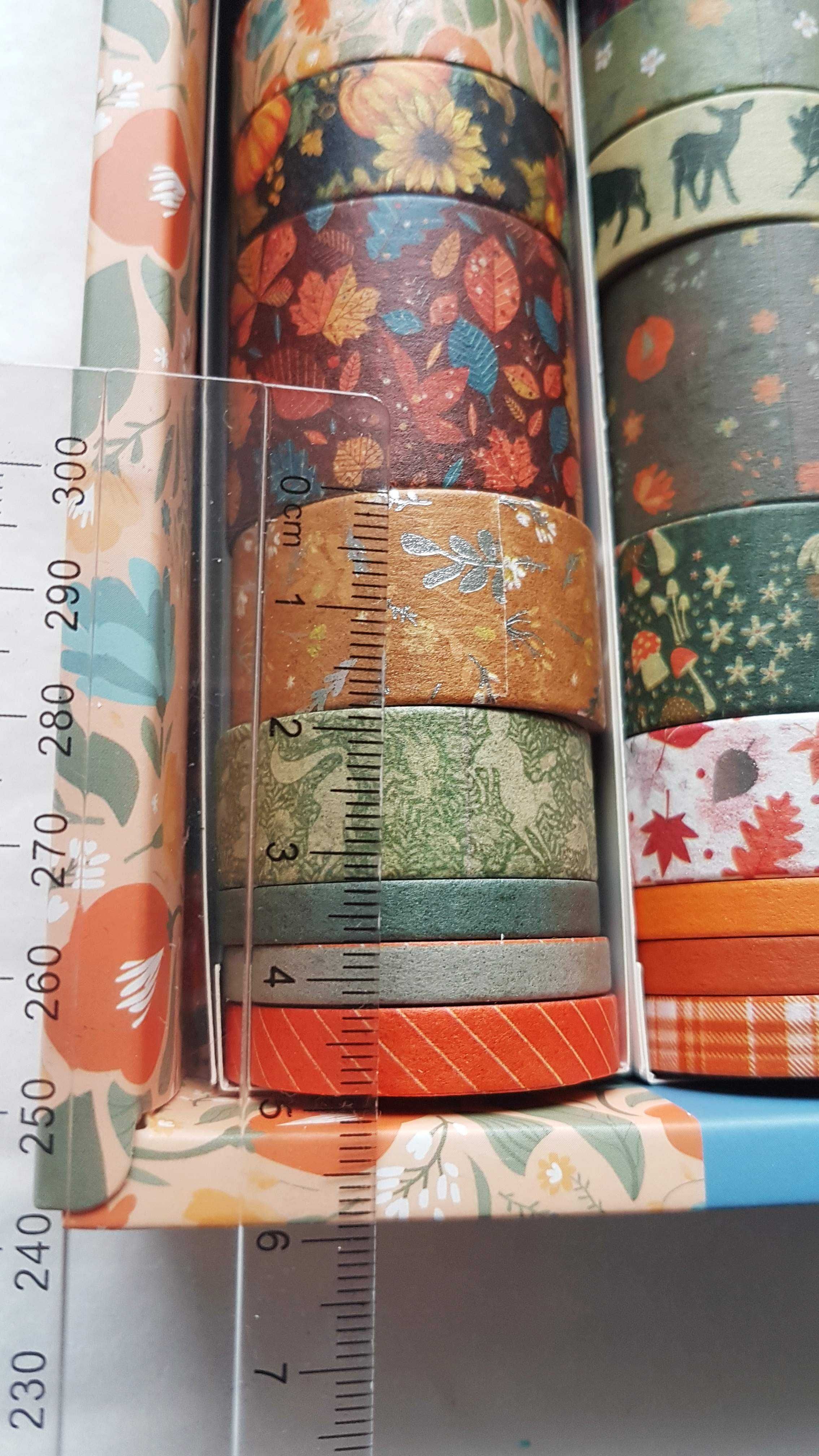 Taśma papierowa Washi Tape 70 szt  - Seasons