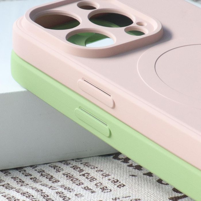 Etui ochronne Silicone Case Magsafe do iPhone 13 Pro - Różowe