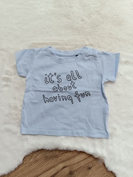 Zestaw mix pakiet ubrań T-shirty chłopięce Mix marek 62 cm