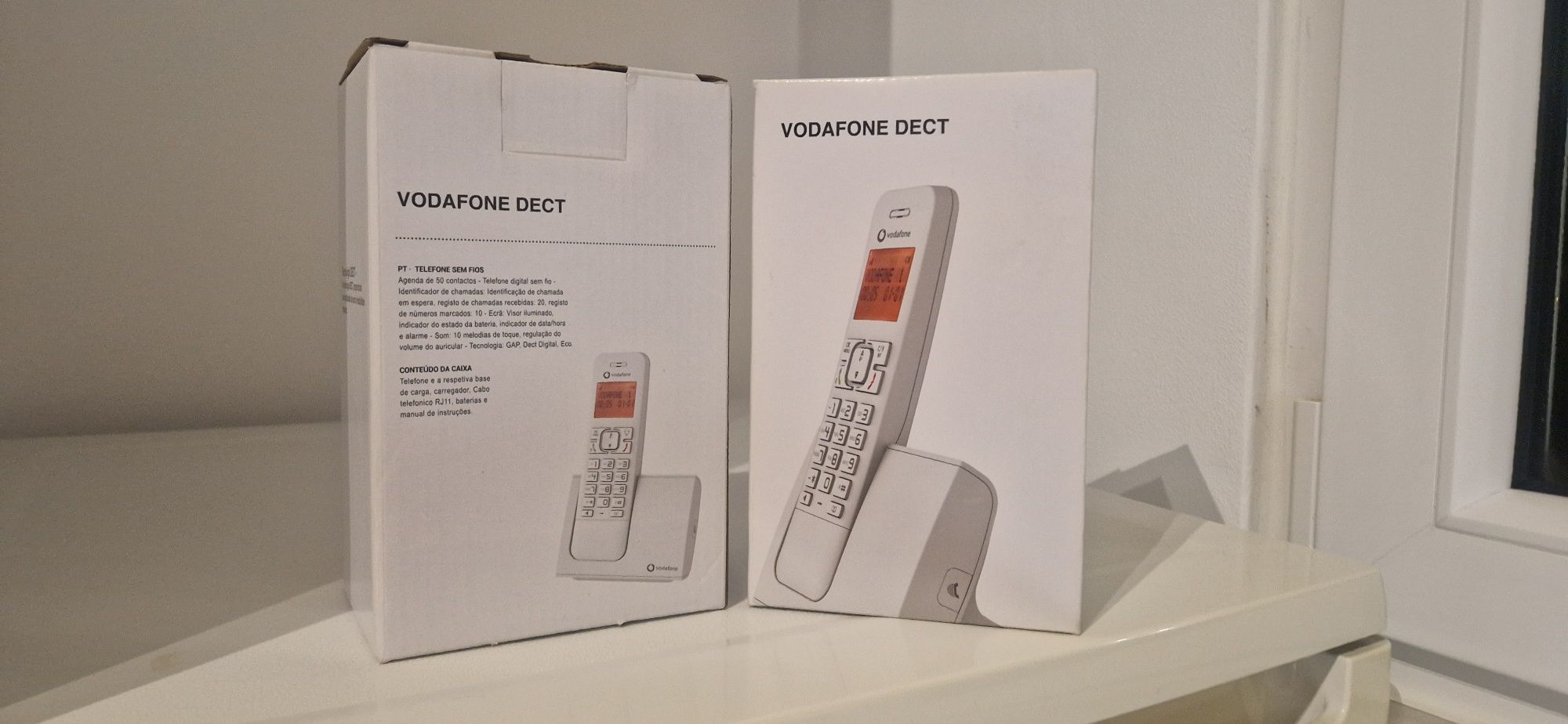 Telefone portátil sem fios - Vodafone DECT