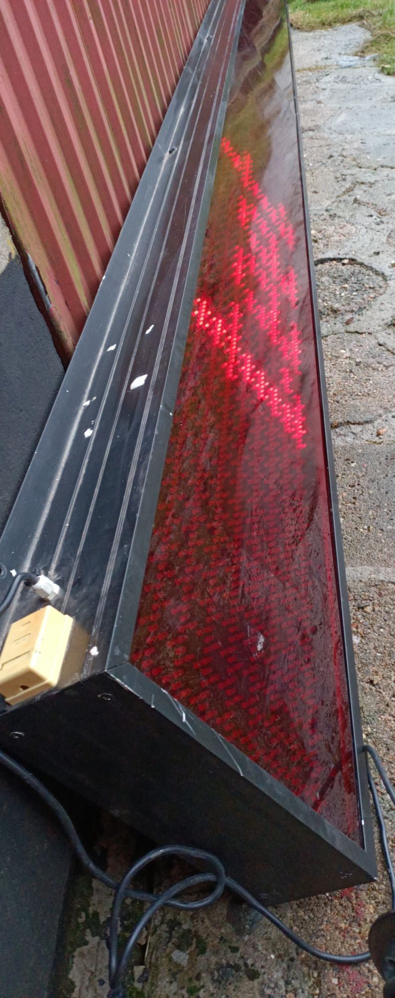 Ekran Telebim Tablica LED Reklama 5 m wyświetlacz