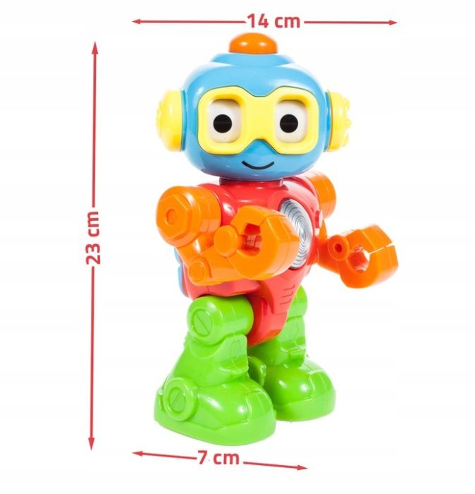 Interaktywny robot+interaktywny młotek Fisher Price