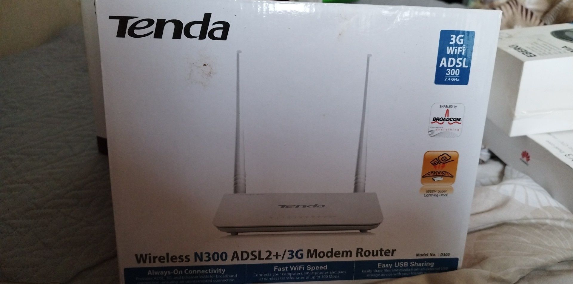 Wireless N300 ADSL2+/3G Modem Router
