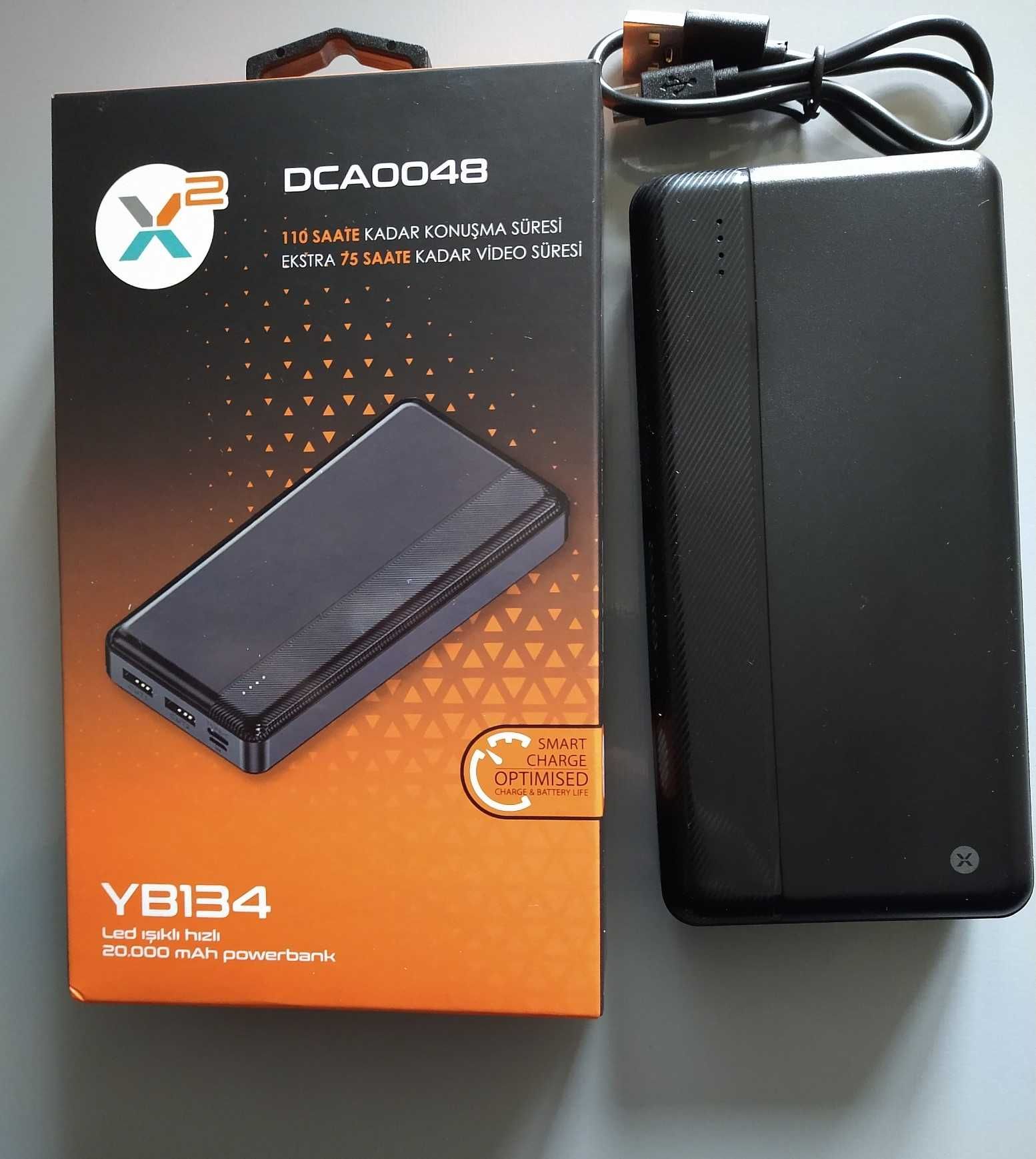 Павербанк 20000 mah акумулятор швидка зарядка  powerbank