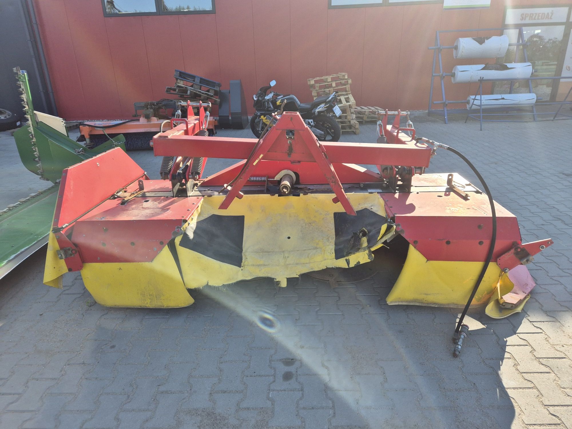 Kosiarka czołowa bębnowa Fella KM 310 FZ 3 metry rok 2010, kuhn, krone