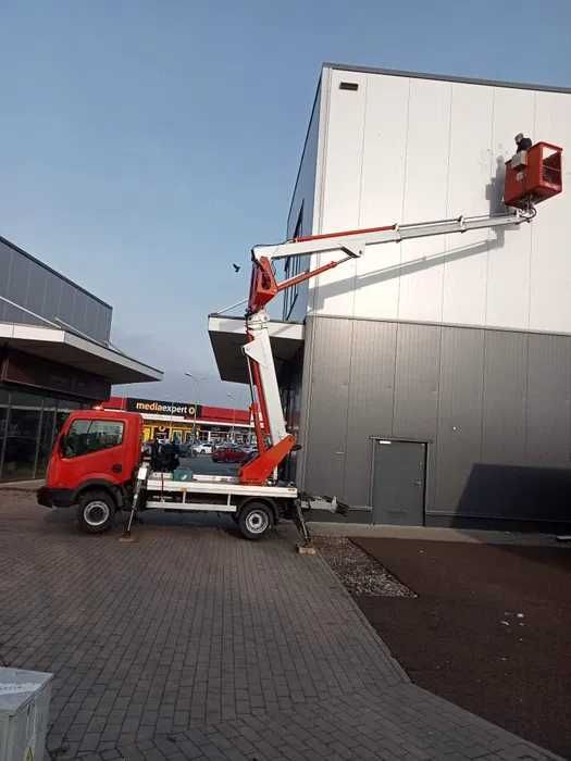 Usługi podnośnikiem koszowym 22m. Zwyżka koszowy podnosnik