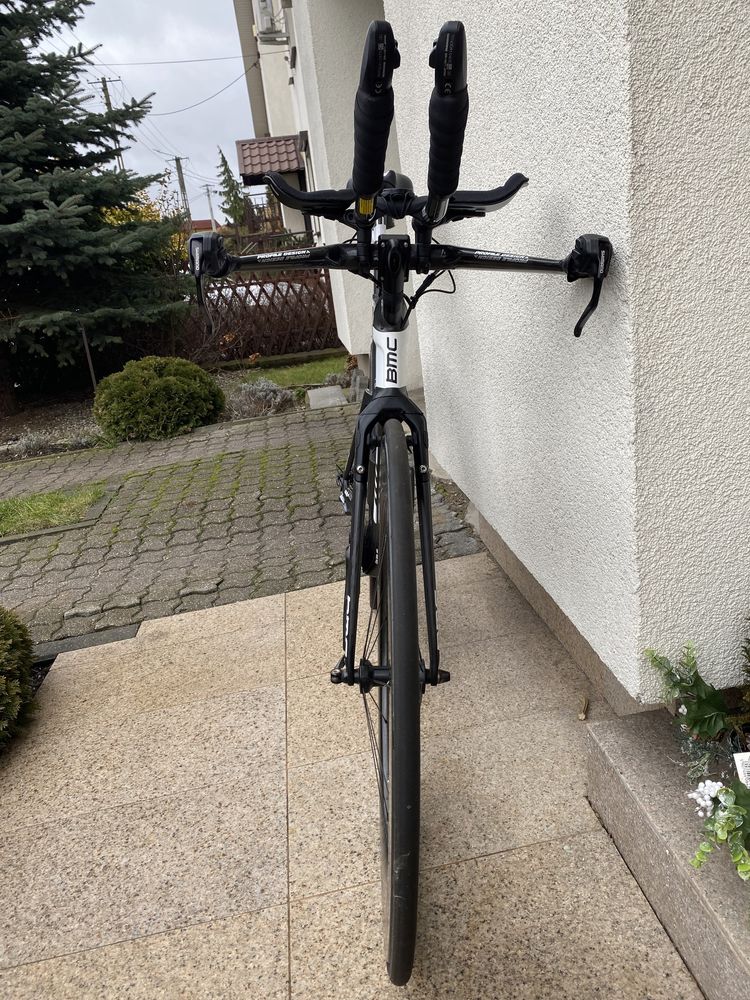 BMC TM01 di2 rower do jazdy na czas. Pomiar mocy.