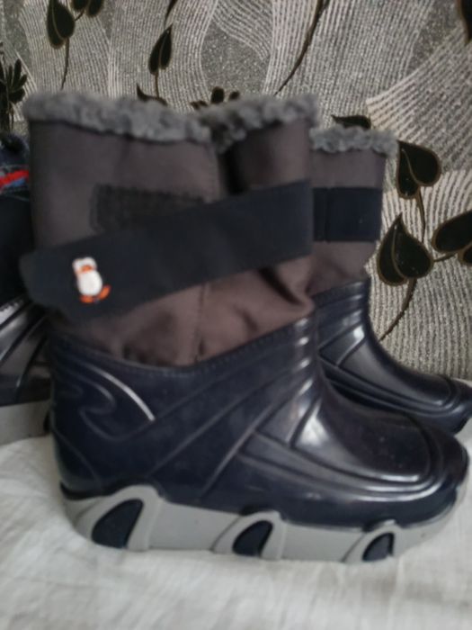 Гумові теплі чоботи Zetpol