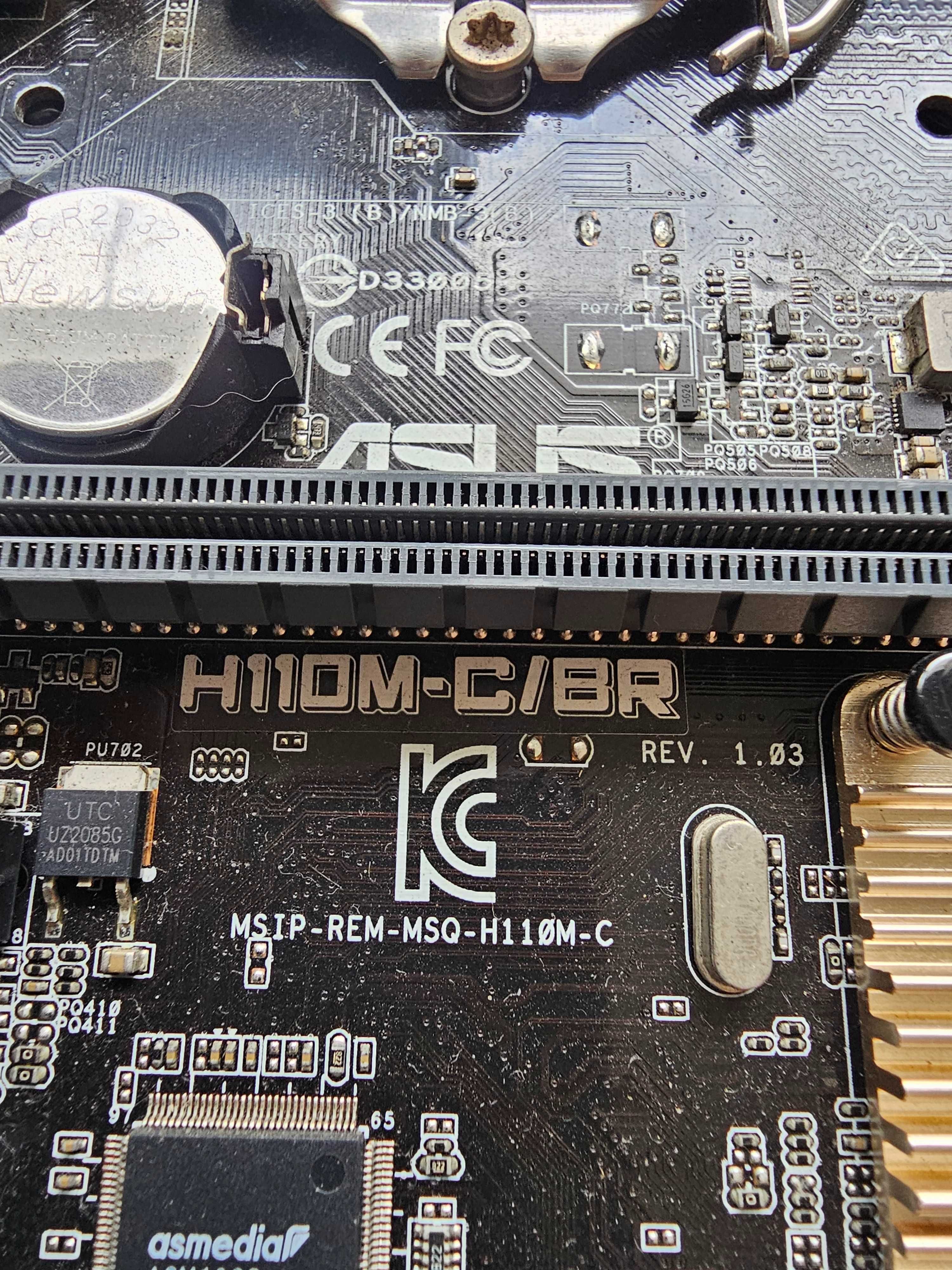 Placa-mãe H110M C-BR + Processador i5-6400 em Excelente Estado!