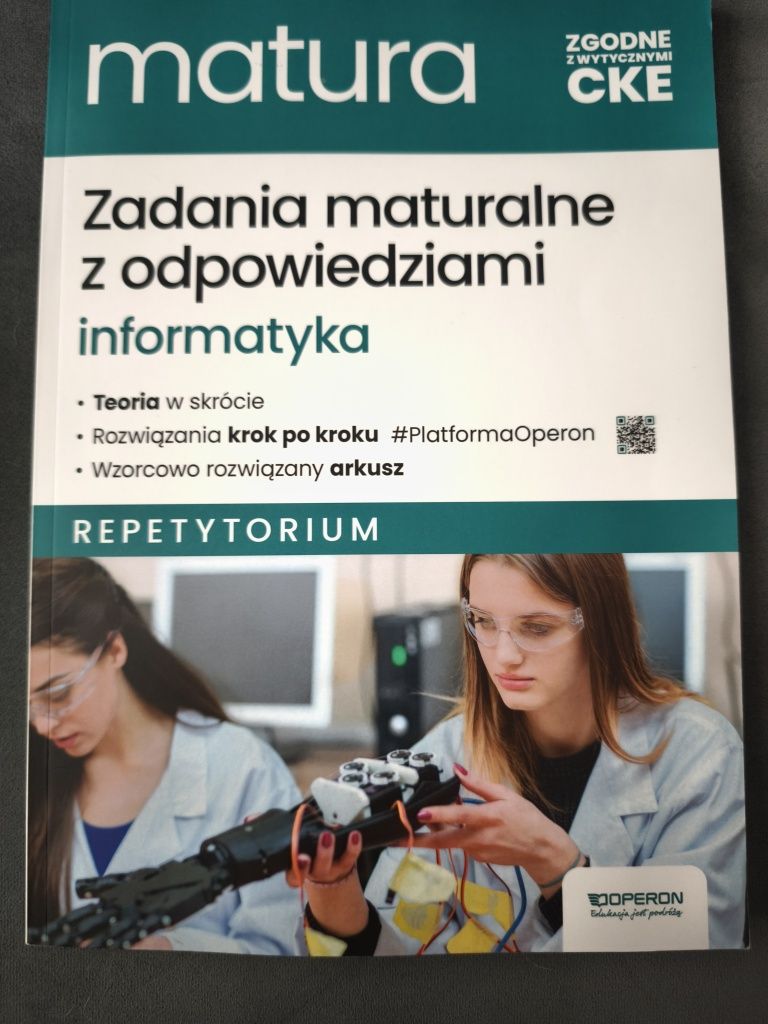 Repetytorium maturalne informatyka operon