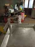 Mesa em inox para papagaio ou outras aves