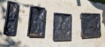 Formy foremki do betonu 20 SZTUK plastikowe płytki podmurówka elewacja