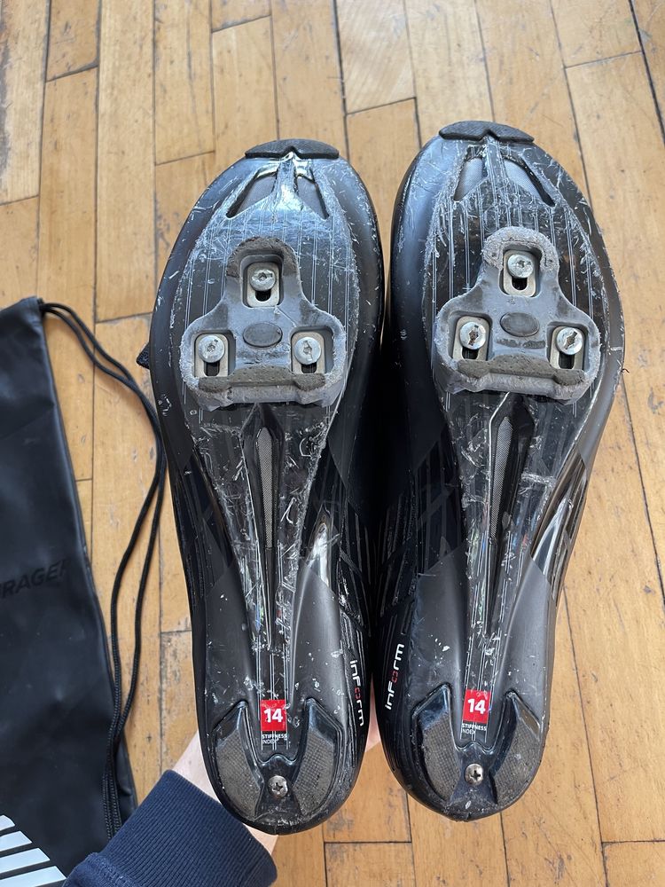 Buty szosa bontrager xxx czarne rozm 46 twardosc 14