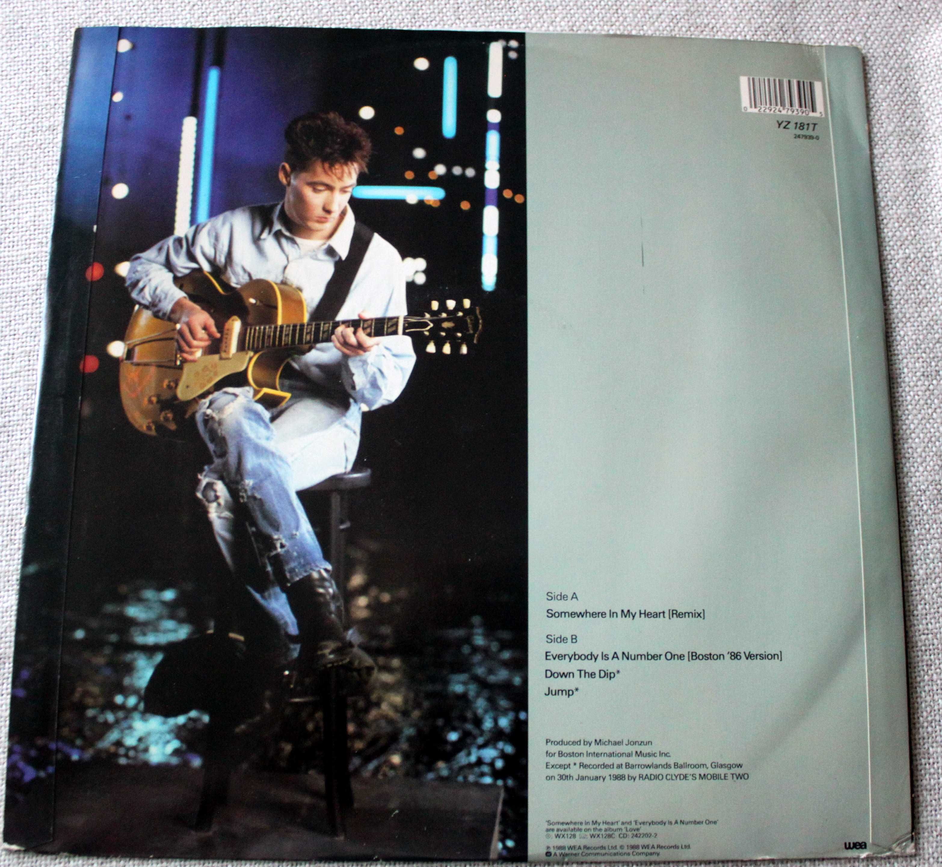 AZTEC CAMERA Somewhere in My Heart 12" Maxi SP