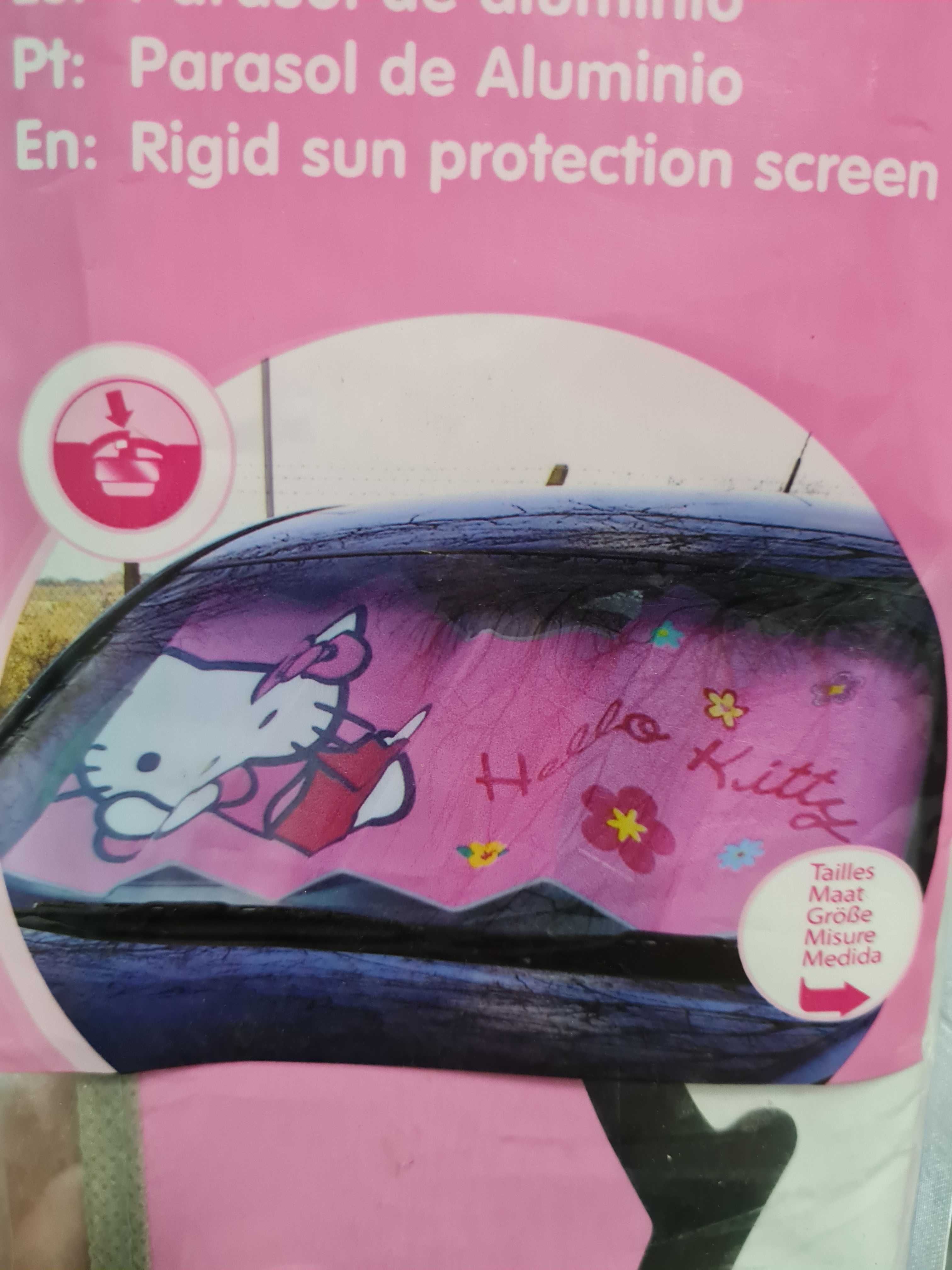 NOVO Hello Kitty parasol para carro