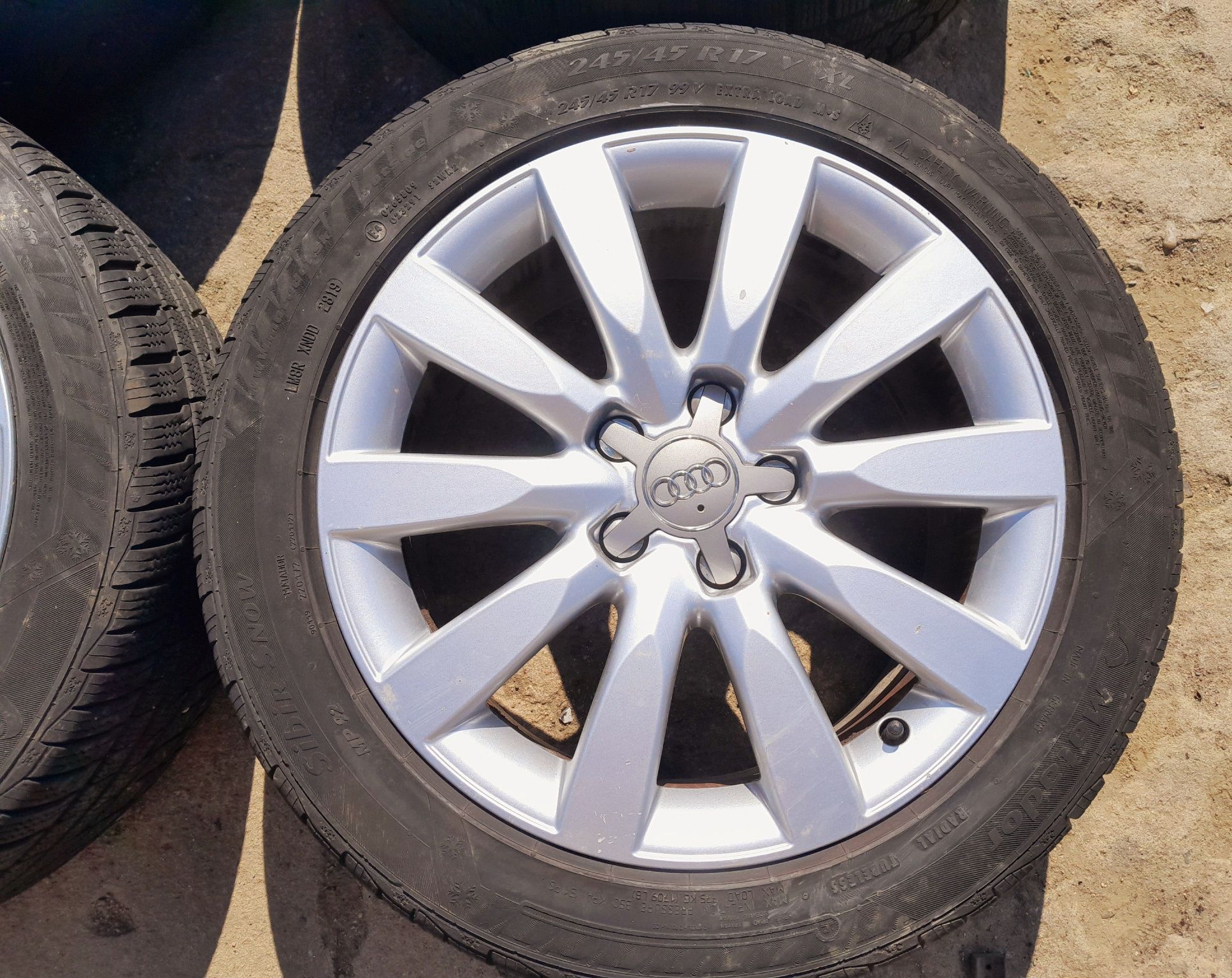Alufelgi 17cali 5x112 Audi A4 B8 B9 A6 C6 C7 A3 8P 8V Q3 Q2 VW Skoda