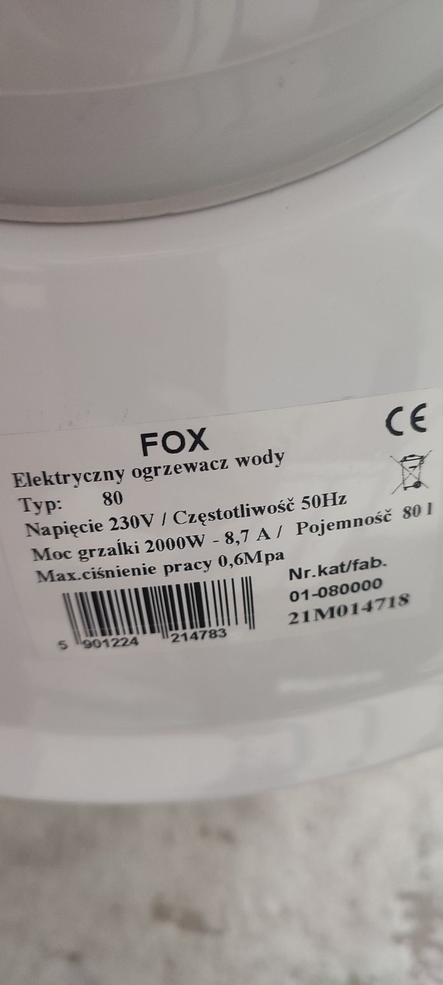 Bojler elektryczny 80l