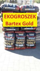 Ekogroszek workowany- Bartex Gold 29-27MJ/kg Skład opału- HDS