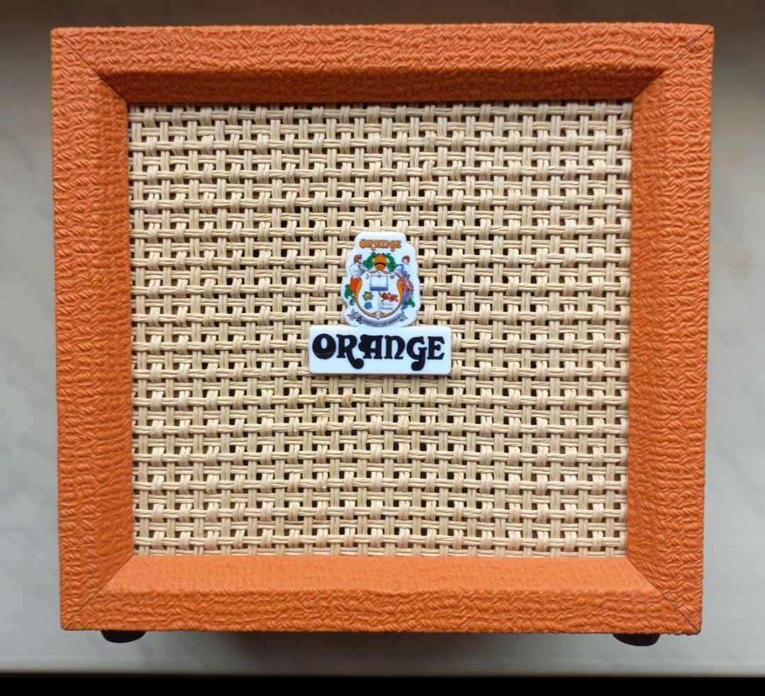 Wzmacniacz gitarowy Orange Crush Mini.