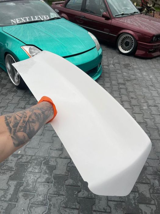 Spoiler spojler lotka na klapę szybę bmw e46 touring laminat