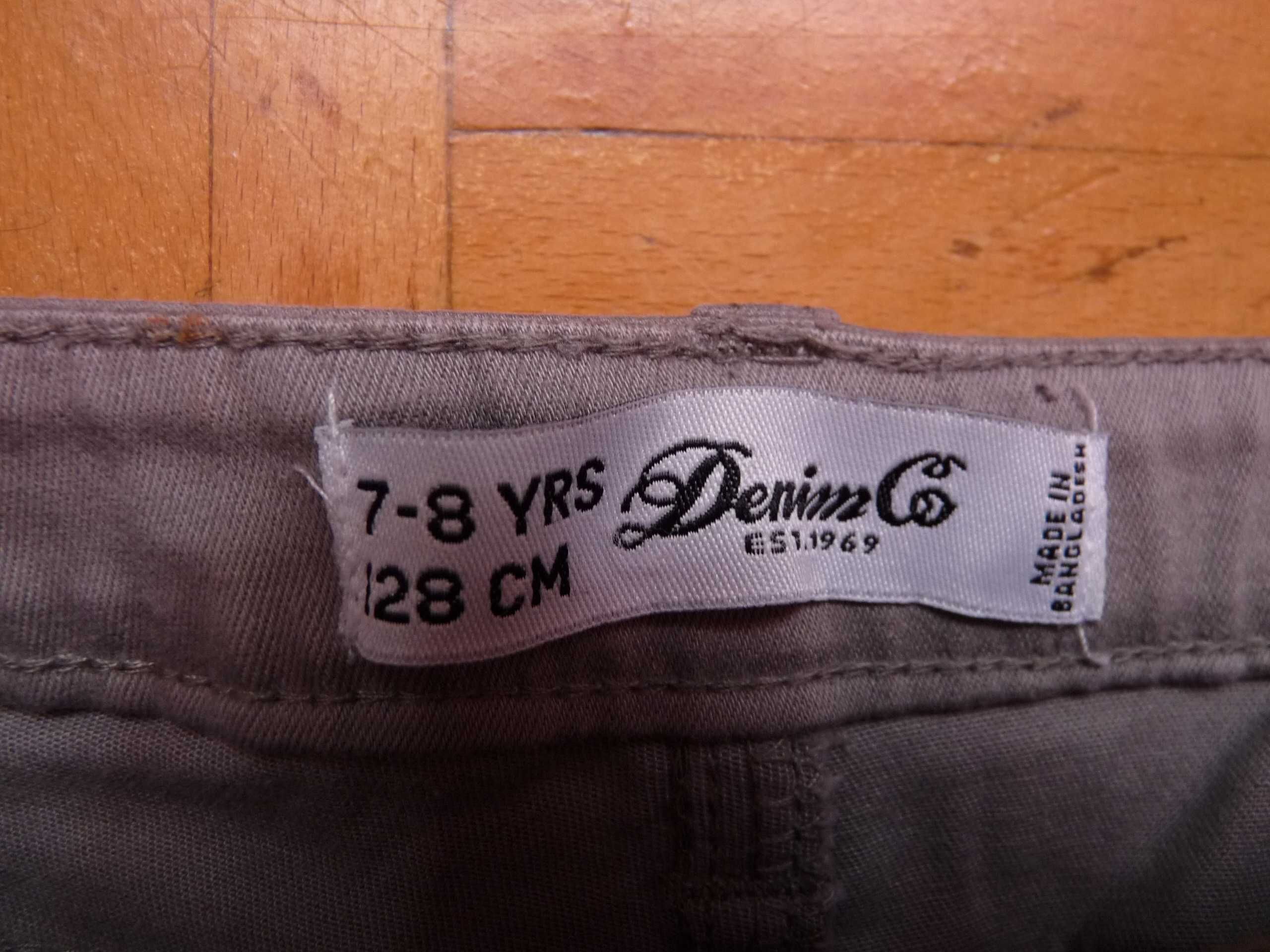 spodnie DENIM 7-8lat 122-128cm