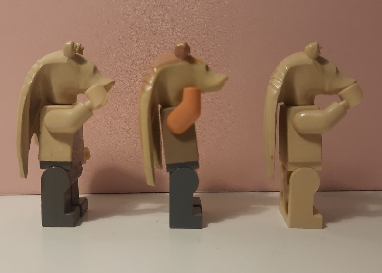 Jar Jar Binks x3 - sw0301 / sw0017 (lego star wars)