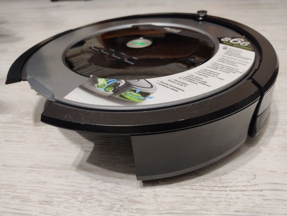 Sprawna płyta główna z obudową i zderzakiem Irobot Roomba 866