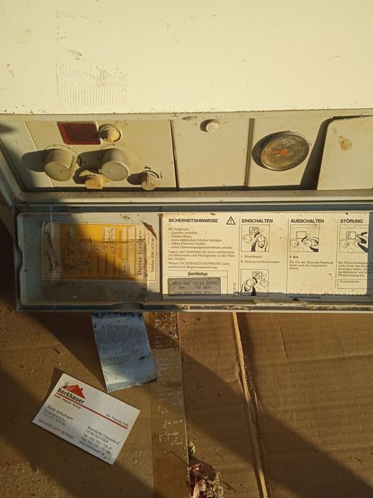 Котел димохідний,юнкерс