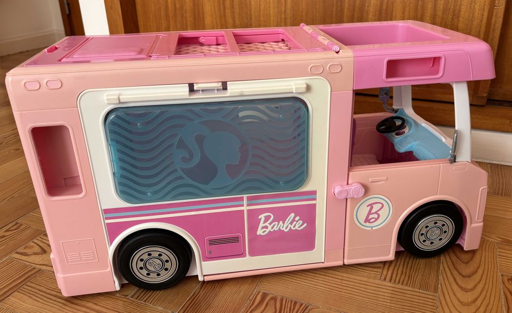 Autocaravana da Barbie 3 em 1 – Brinquedo Infantil