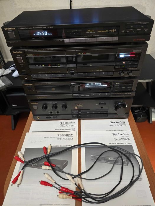 Стійка Technics SU-V450. RS-330R. SL-P202A. ST-G450 Супер стан!