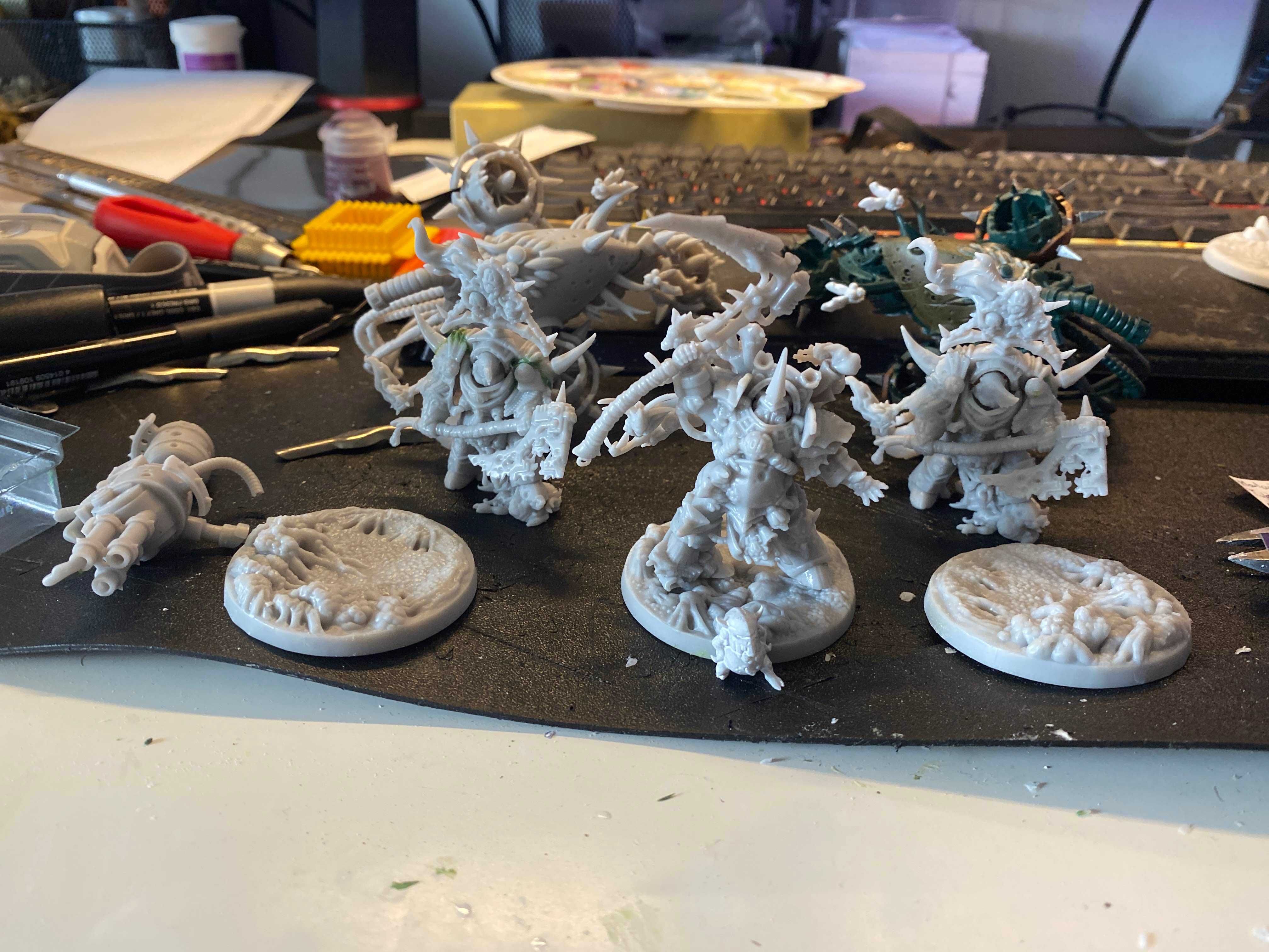 Figurki i bitsy do Warhammera oraz innych gier bitewnych - Druk 3d