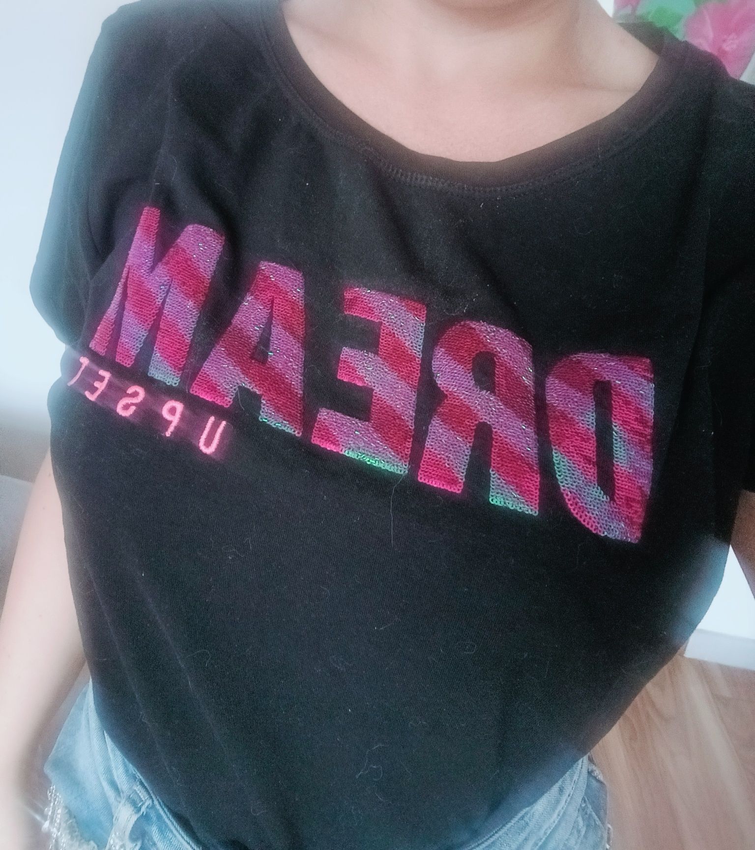 T-shirt koszulka damska rozm uniwersalny.