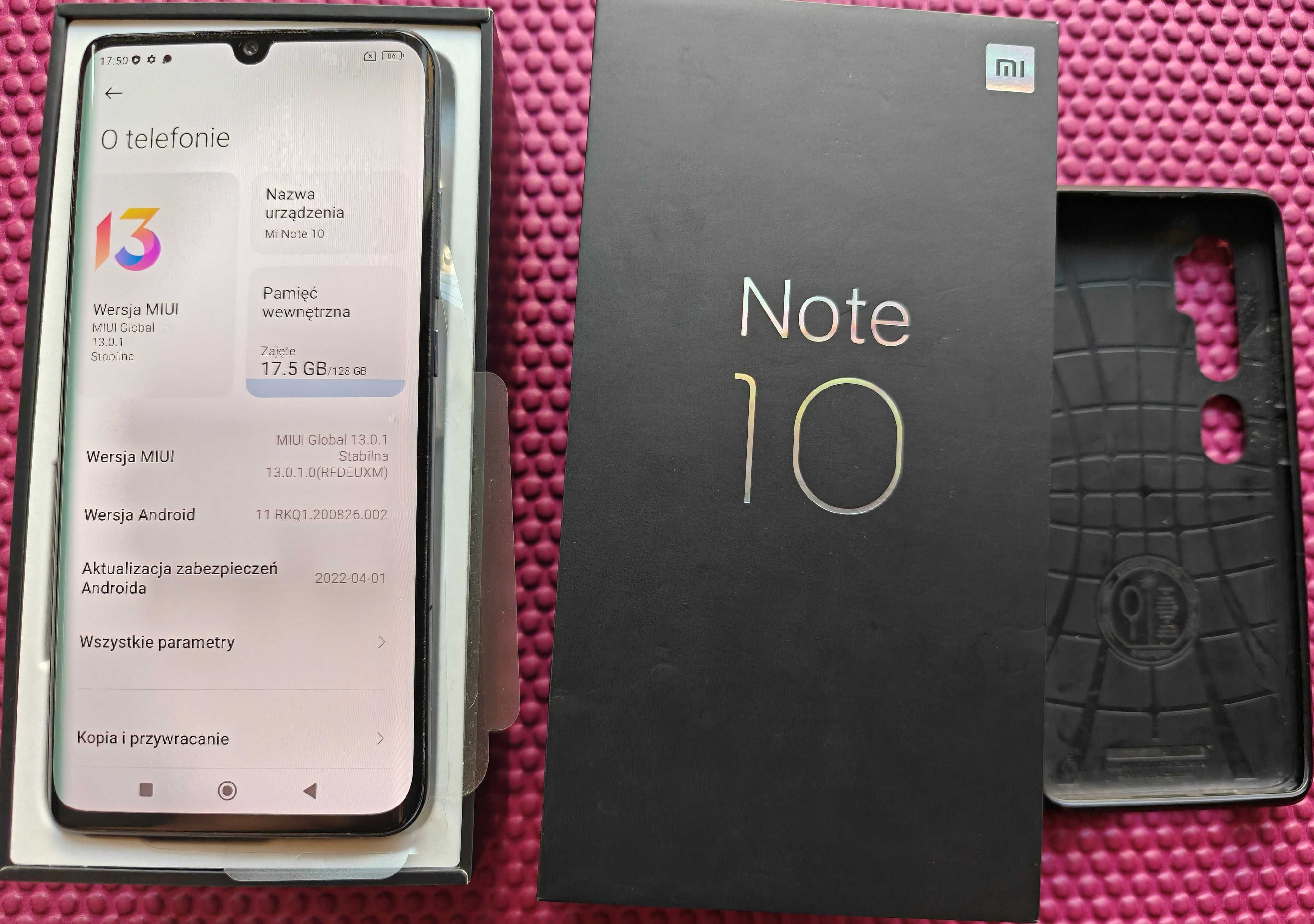 MI NOTE 10 6GB RAM 128ROM 108 MP
