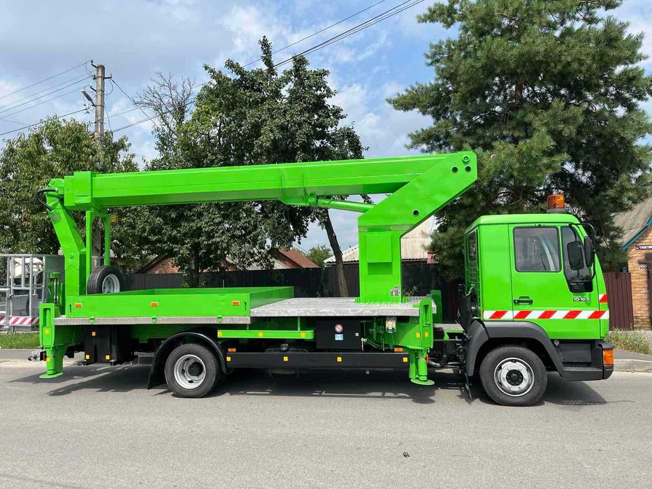 MAN 10.163 автовишка RUTHMANN Т250 25м.