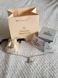 Naszyjnik Necklace Vivienne Westwood Orb Srebrny
