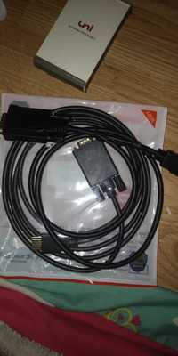Przejściówka / Adapter z HDMI na VGA Nowy