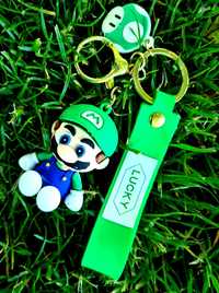Breloczek zawieszka do kluczy Luigi z Super Mario nowy